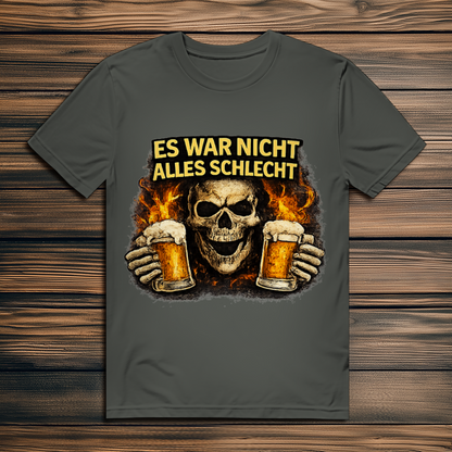 Herren Premium Bio T-Shirt Es war nicht alles schlecht
