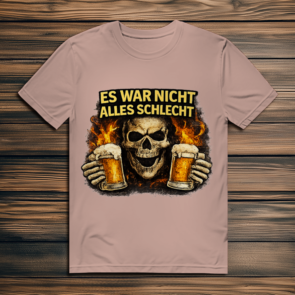 Herren Premium Bio T-Shirt Es war nicht alles schlecht