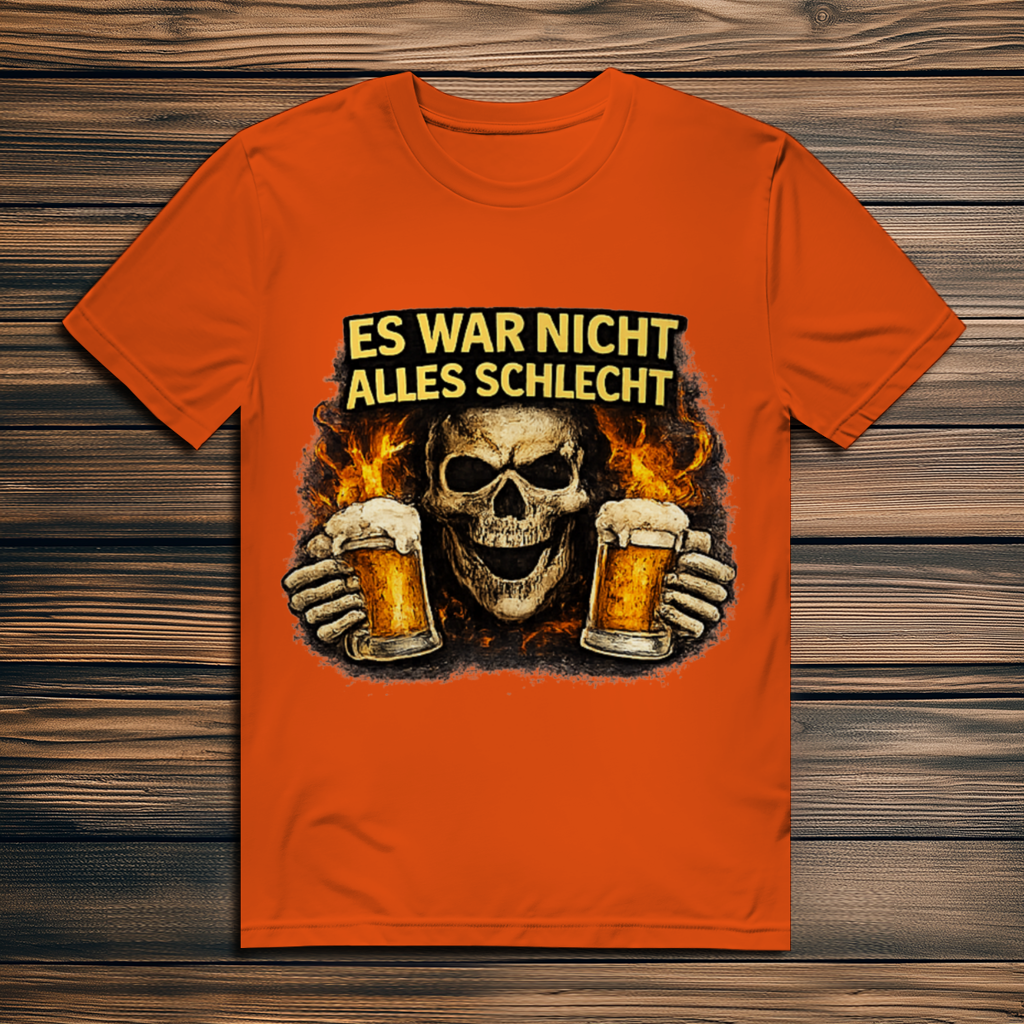 Herren Premium Bio T-Shirt Es war nicht alles schlecht