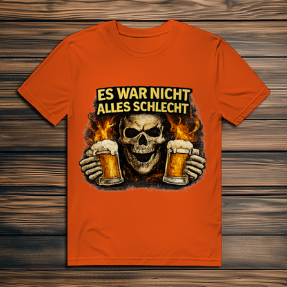 Herren Premium Bio T-Shirt Es war nicht alles schlecht