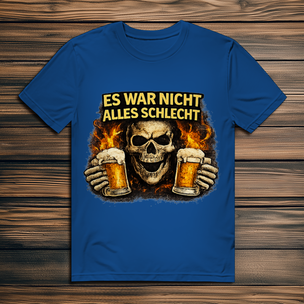 Herren Premium Bio T-Shirt Es war nicht alles schlecht