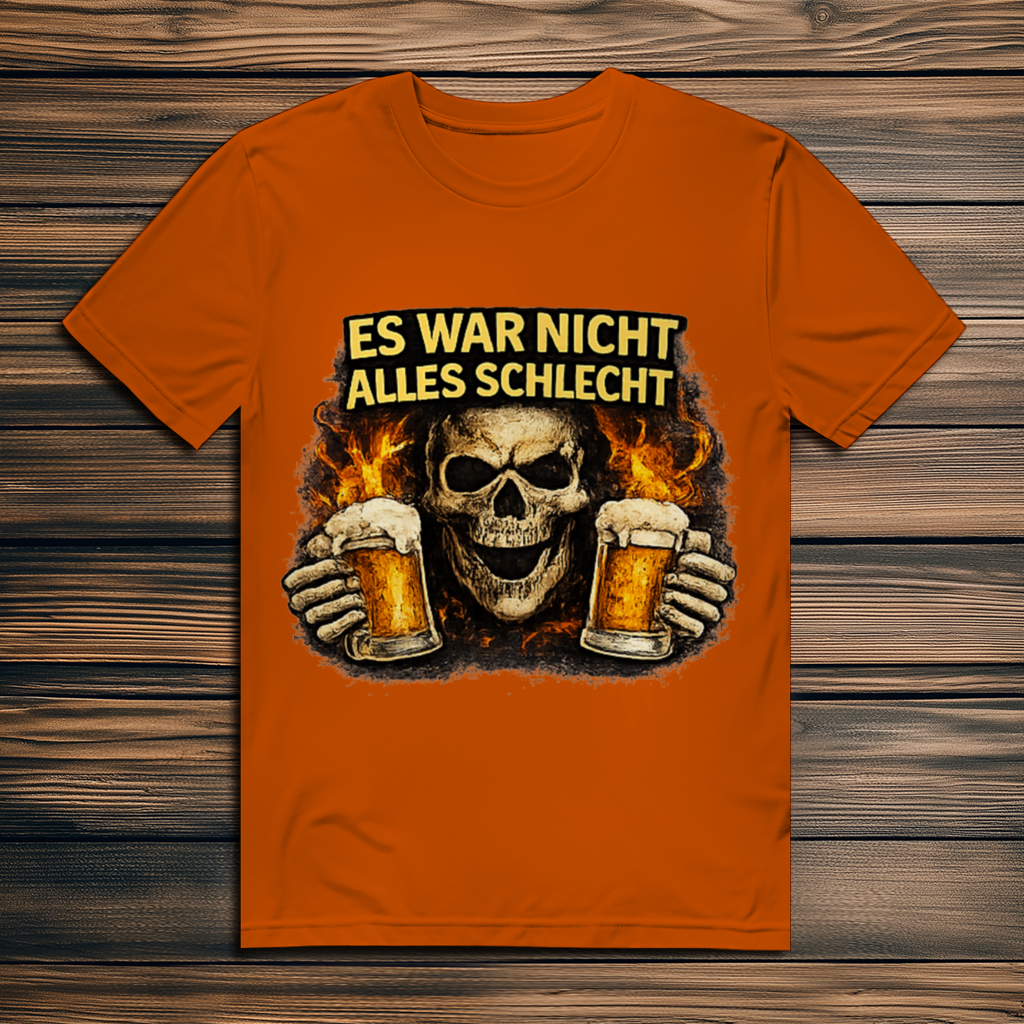 Herren Premium Bio T-Shirt Es war nicht alles schlecht