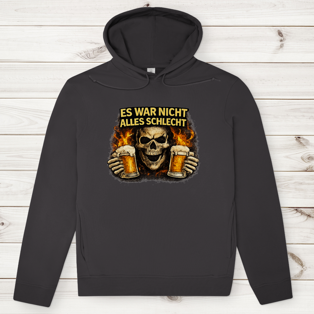 Herren Premium Bio Hoodie Es war nicht alles schlecht