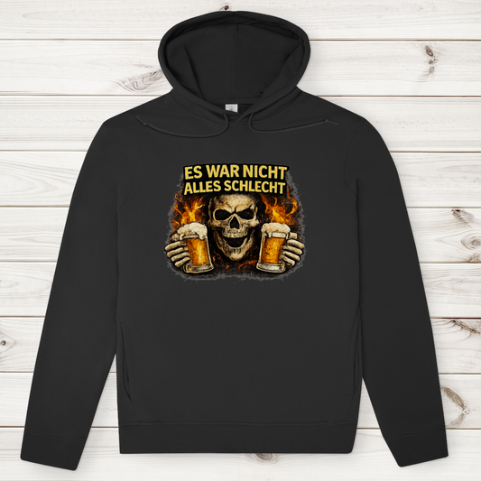 Herren Premium Bio Hoodie Es war nicht alles schlecht