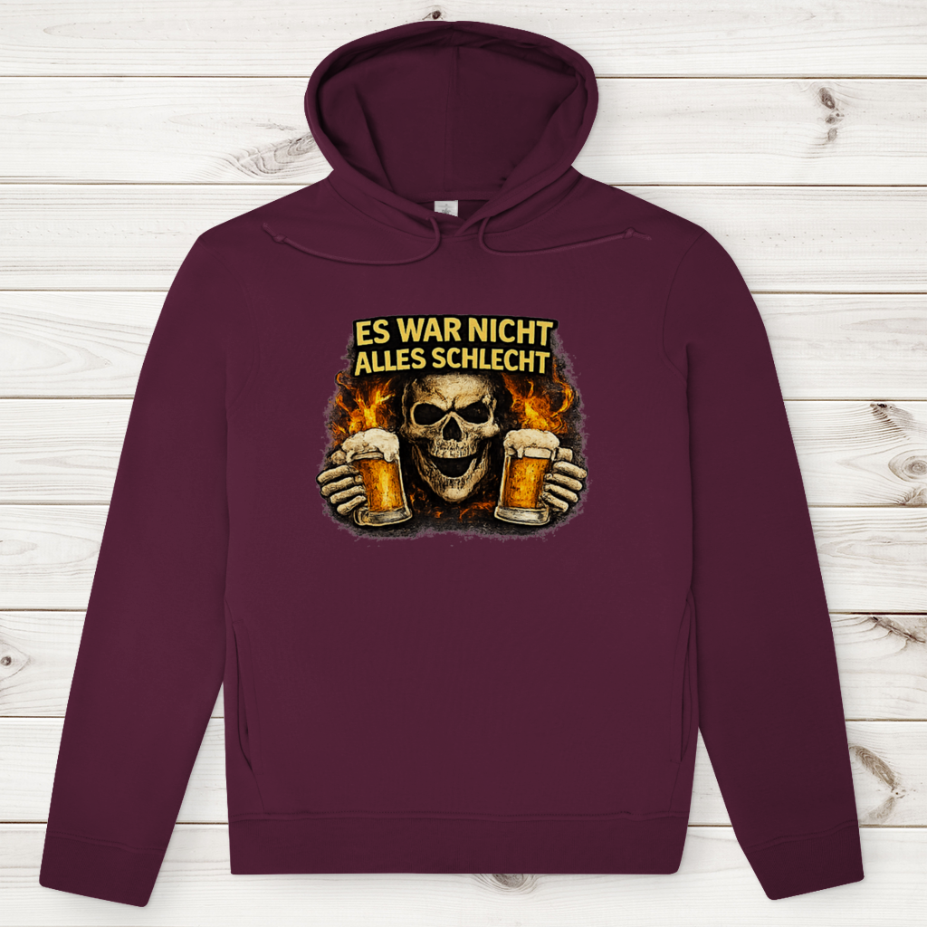 Herren Premium Bio Hoodie Es war nicht alles schlecht
