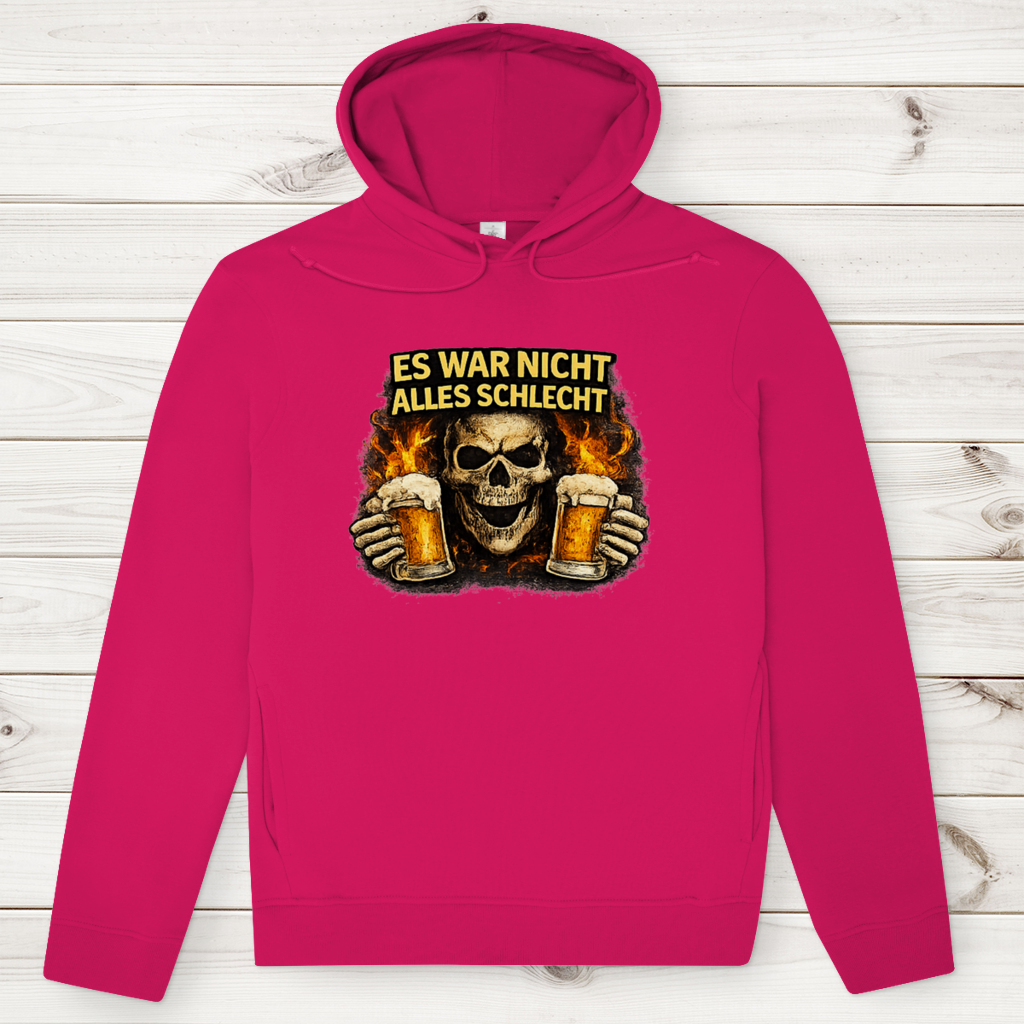 Herren Premium Bio Hoodie Es war nicht alles schlecht