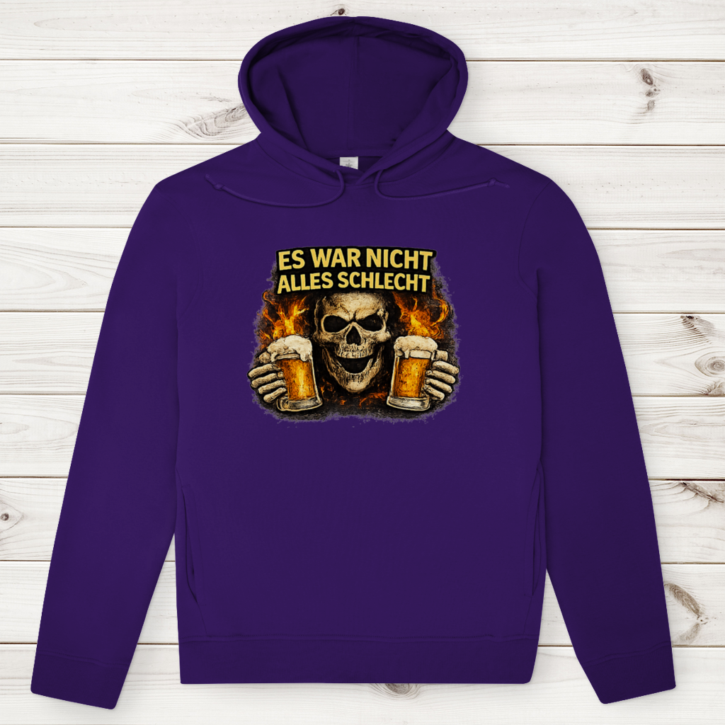 Herren Premium Bio Hoodie Es war nicht alles schlecht