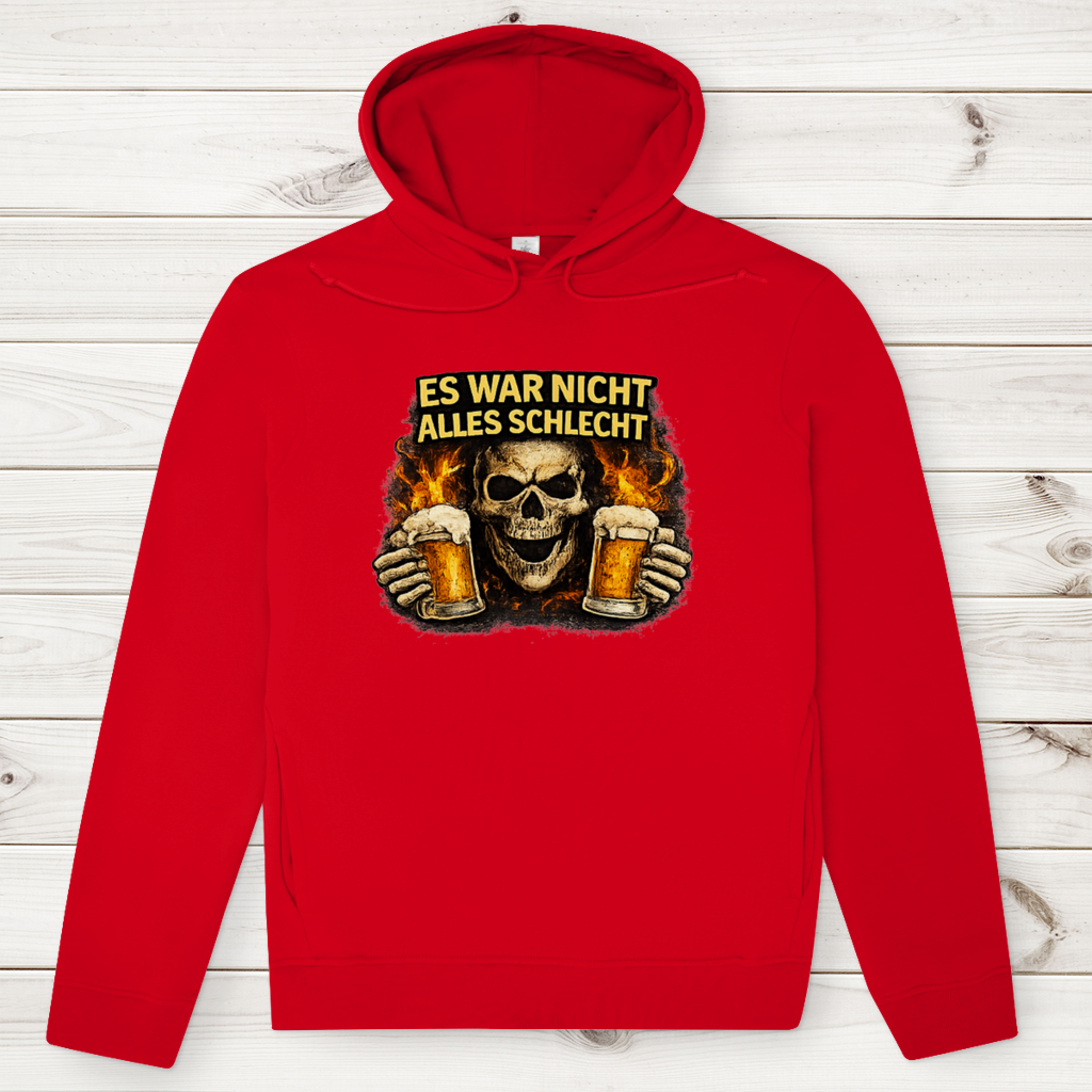 Herren Premium Bio Hoodie Es war nicht alles schlecht