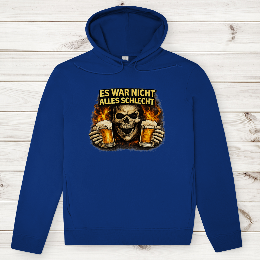Herren Premium Bio Hoodie Es war nicht alles schlecht