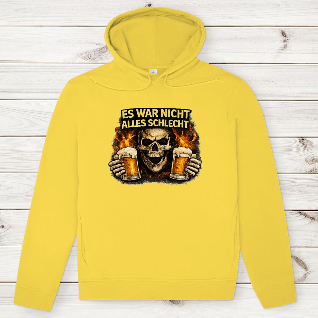 Herren Premium Bio Hoodie Es war nicht alles schlecht