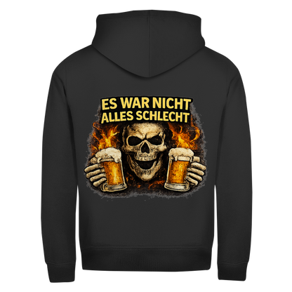 Herren Zipper Hoodie Es war nicht alles schlecht