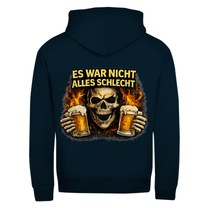 Herren Zipper Hoodie Es war nicht alles schlecht