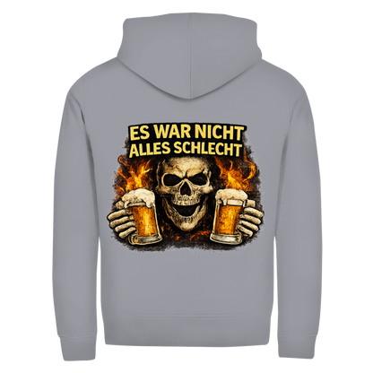 Herren Zipper Hoodie Es war nicht alles schlecht