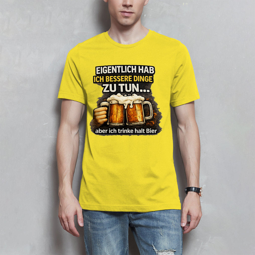 Herren T-Shirt Eigentlich habe ich