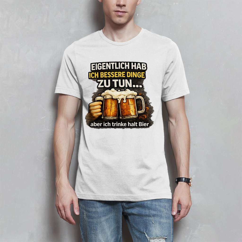 Herren T-Shirt Eigentlich habe ich