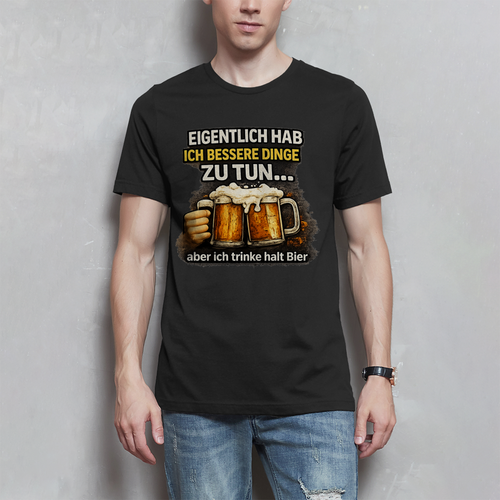 Herren T-Shirt Eigentlich habe ich