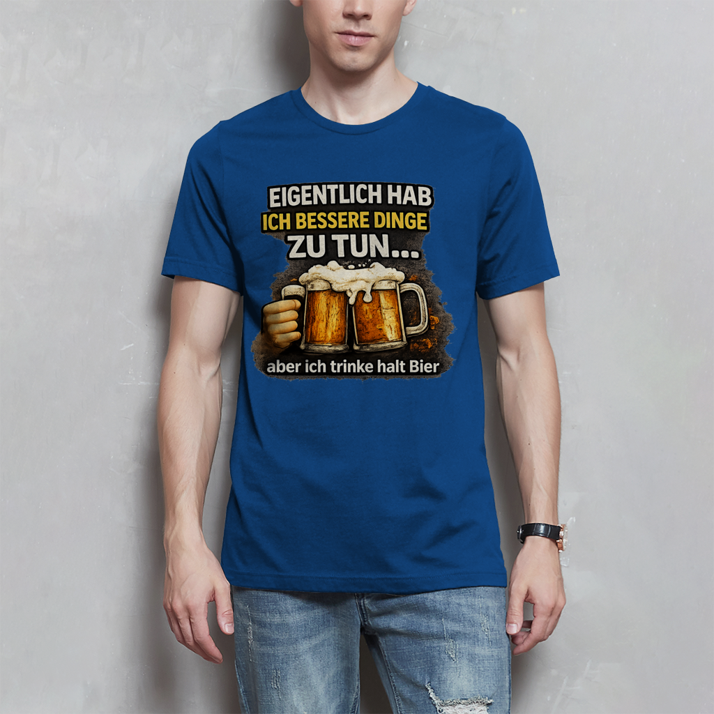 Herren T-Shirt Eigentlich habe ich