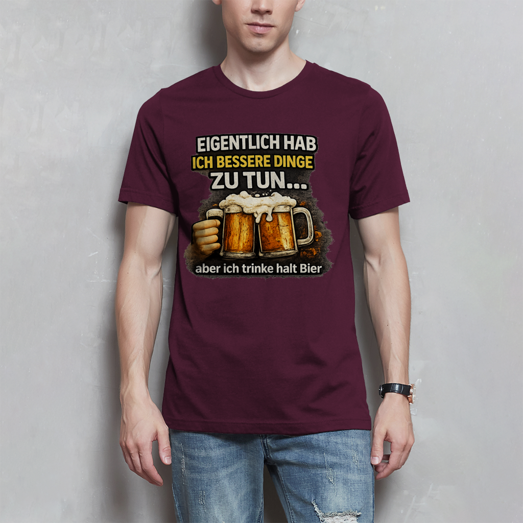 Herren T-Shirt Eigentlich habe ich