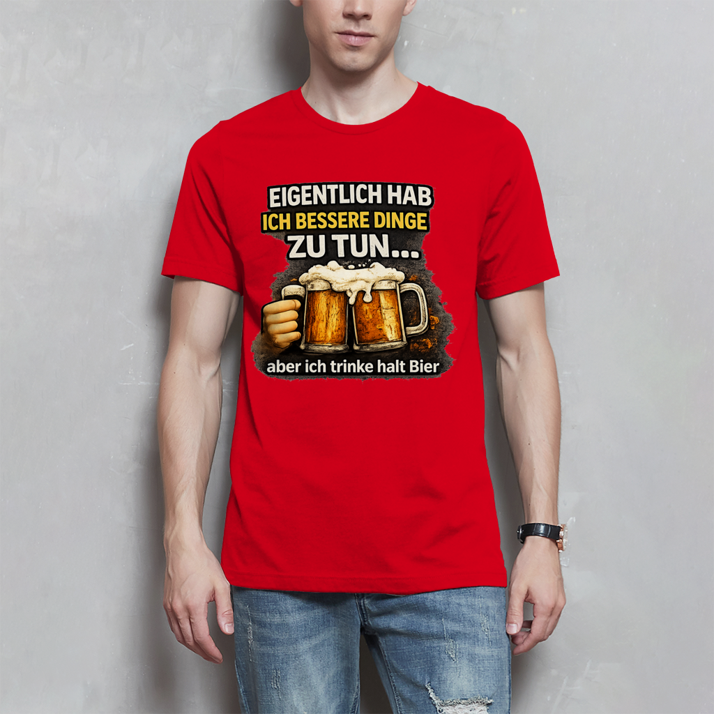 Herren T-Shirt Eigentlich habe ich