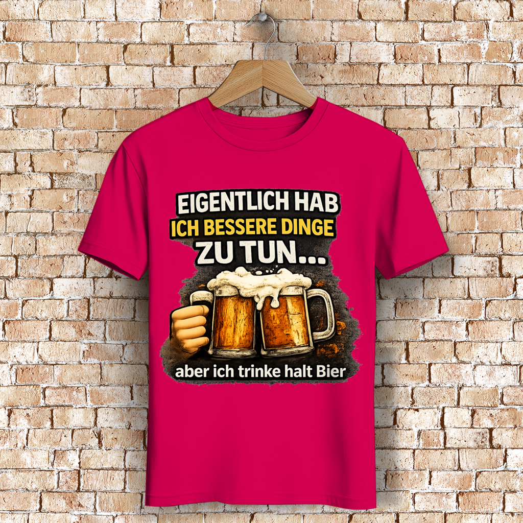 Herren Premium Bio T-Shirt Eigentlich habe ich