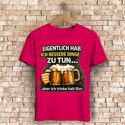 Herren Premium Bio T-Shirt Eigentlich habe ich