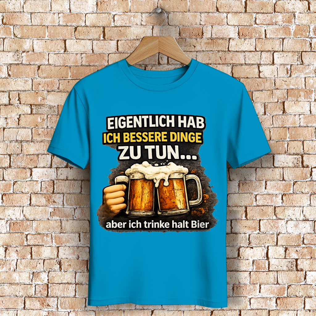 Herren Premium Bio T-Shirt Eigentlich habe ich
