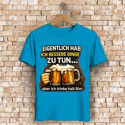 Herren Premium Bio T-Shirt Eigentlich habe ich