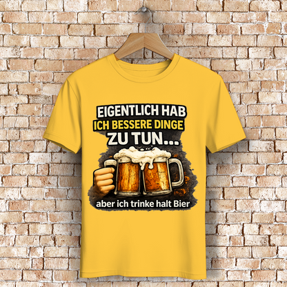 Herren Premium Bio T-Shirt Eigentlich habe ich