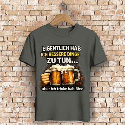 Herren Premium Bio T-Shirt Eigentlich habe ich