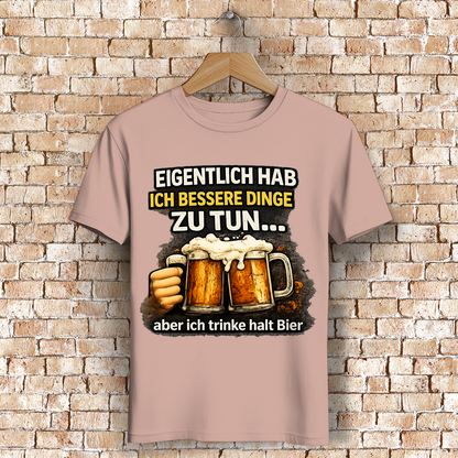 Herren Premium Bio T-Shirt Eigentlich habe ich