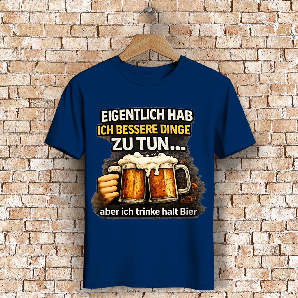 Herren Premium Bio T-Shirt Eigentlich habe ich