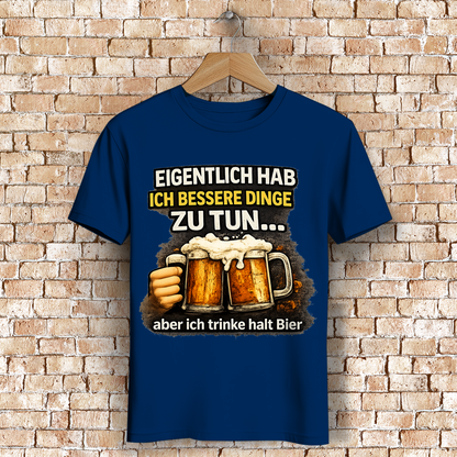 Herren Premium Bio T-Shirt Eigentlich habe ich