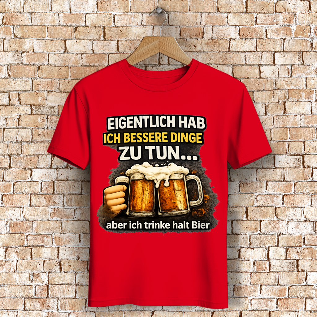 Herren Premium Bio T-Shirt Eigentlich habe ich