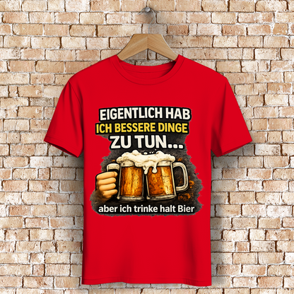 Herren Premium Bio T-Shirt Eigentlich habe ich