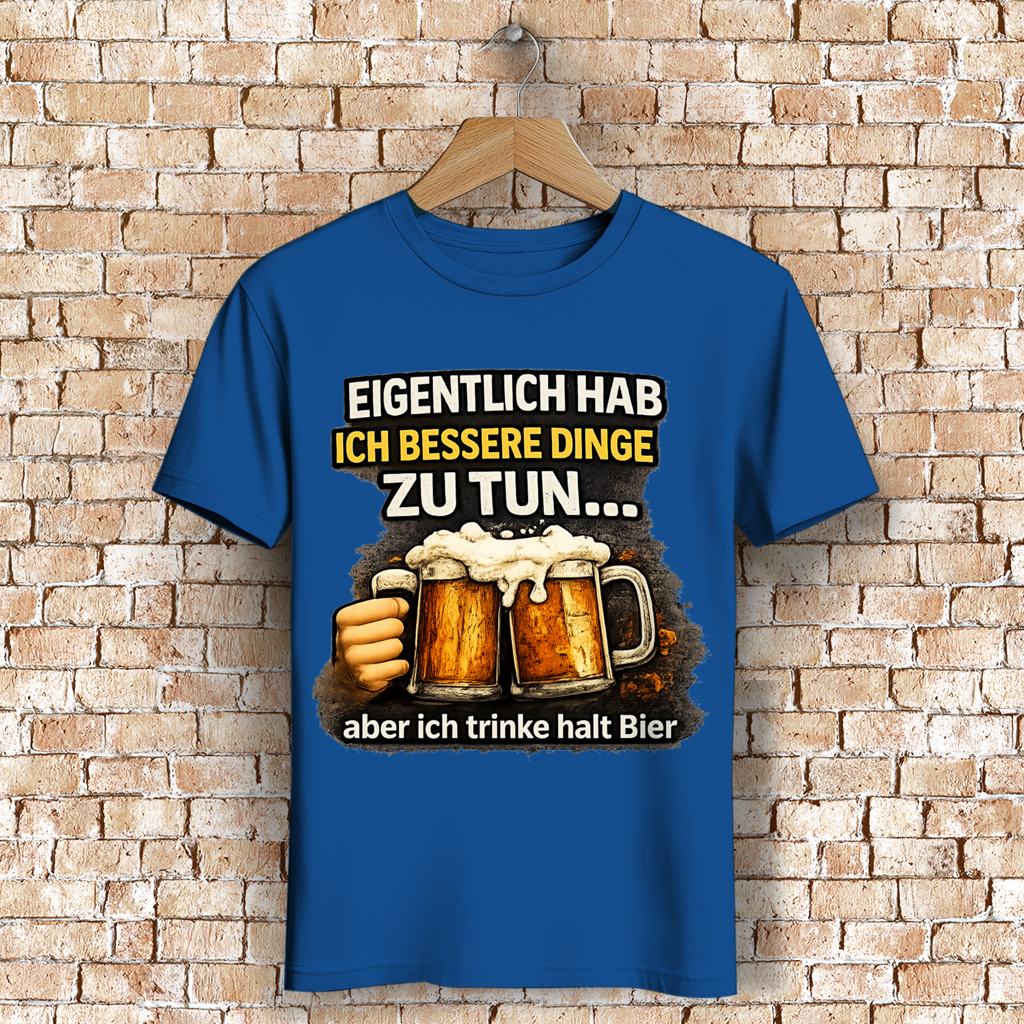 Herren Premium Bio T-Shirt Eigentlich habe ich