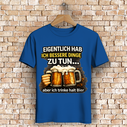 Herren Premium Bio T-Shirt Eigentlich habe ich