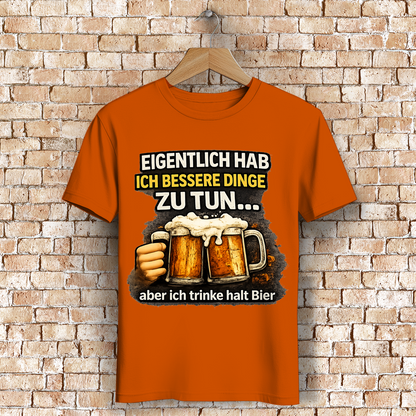 Herren Premium Bio T-Shirt Eigentlich habe ich