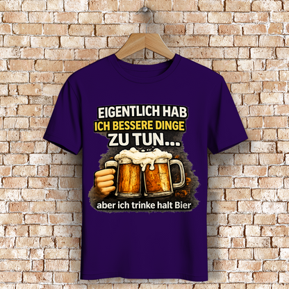 Herren Premium Bio T-Shirt Eigentlich habe ich