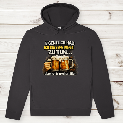 Herren Premium Bio Hoodie Eigentlich habe ich