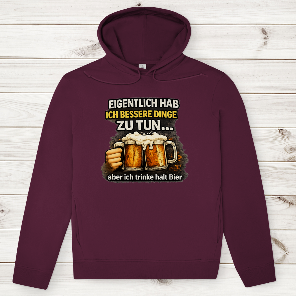 Herren Premium Bio Hoodie Eigentlich habe ich