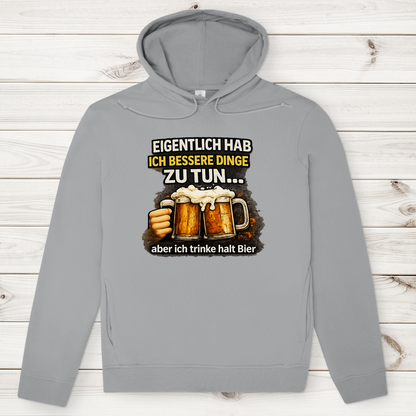 Herren Premium Bio Hoodie Eigentlich habe ich