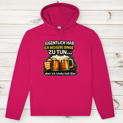 Herren Premium Bio Hoodie Eigentlich habe ich