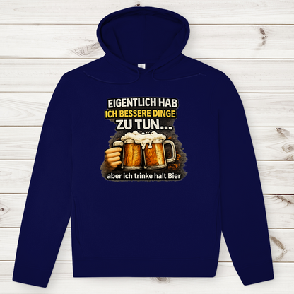 Herren Premium Bio Hoodie Eigentlich habe ich