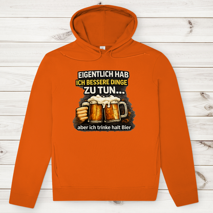 Herren Premium Bio Hoodie Eigentlich habe ich