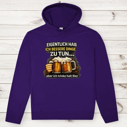 Herren Premium Bio Hoodie Eigentlich habe ich