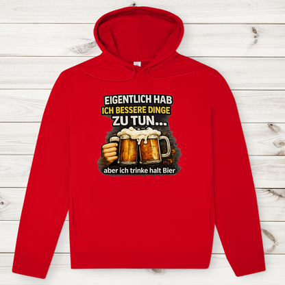 Herren Premium Bio Hoodie Eigentlich habe ich