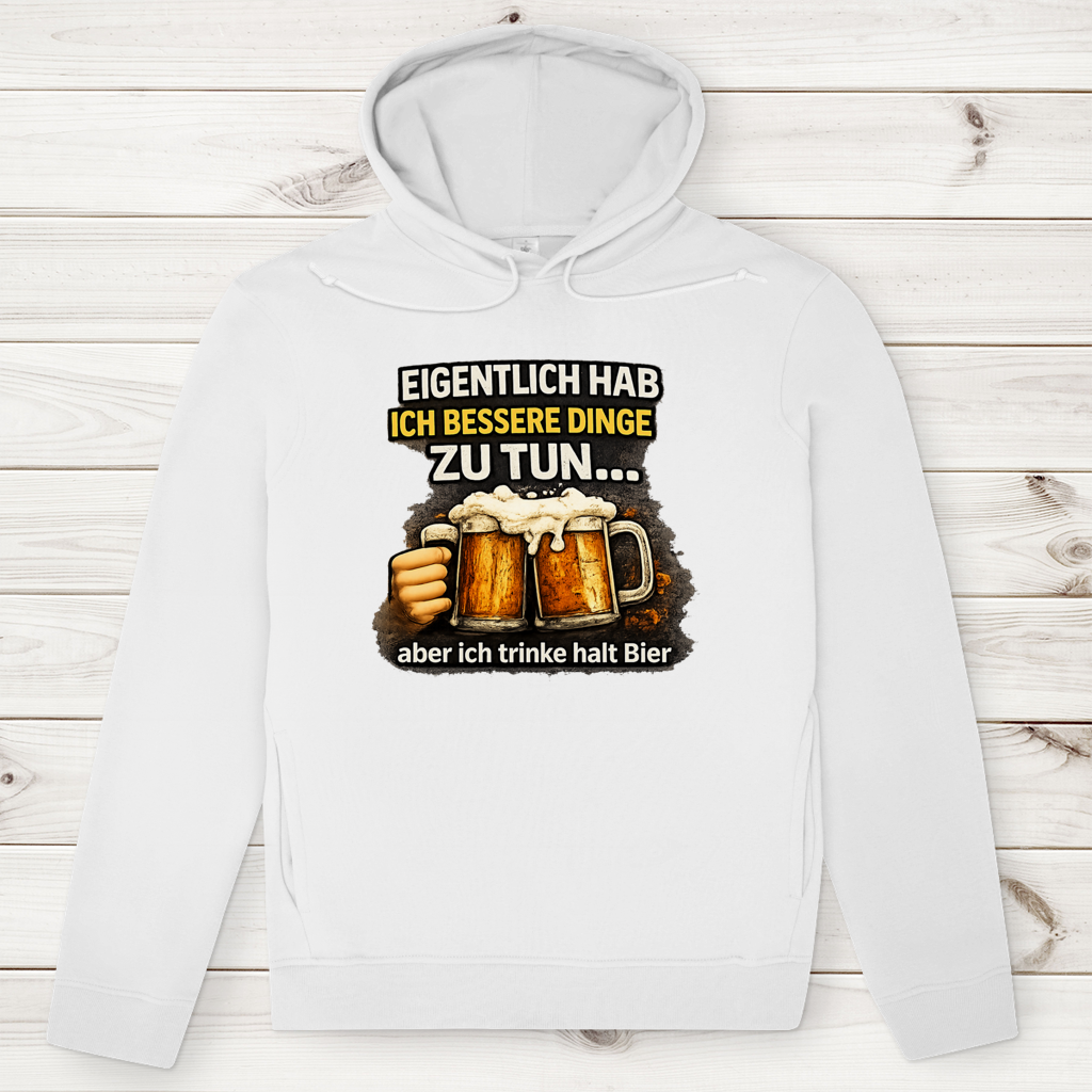Herren Premium Bio Hoodie Eigentlich habe ich