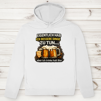 Herren Premium Bio Hoodie Eigentlich habe ich