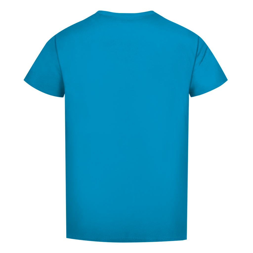 Herren Premium Bio T-Shirt Fitness Totenkopf schwarz
