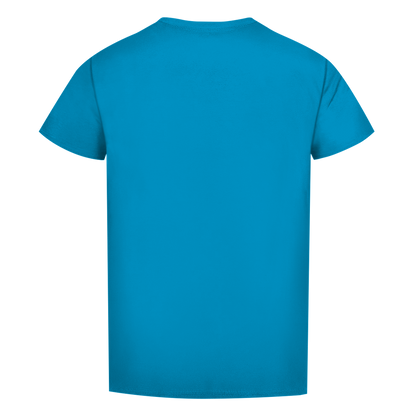 Herren Premium Bio T-Shirt Fitness Totenkopf schwarz